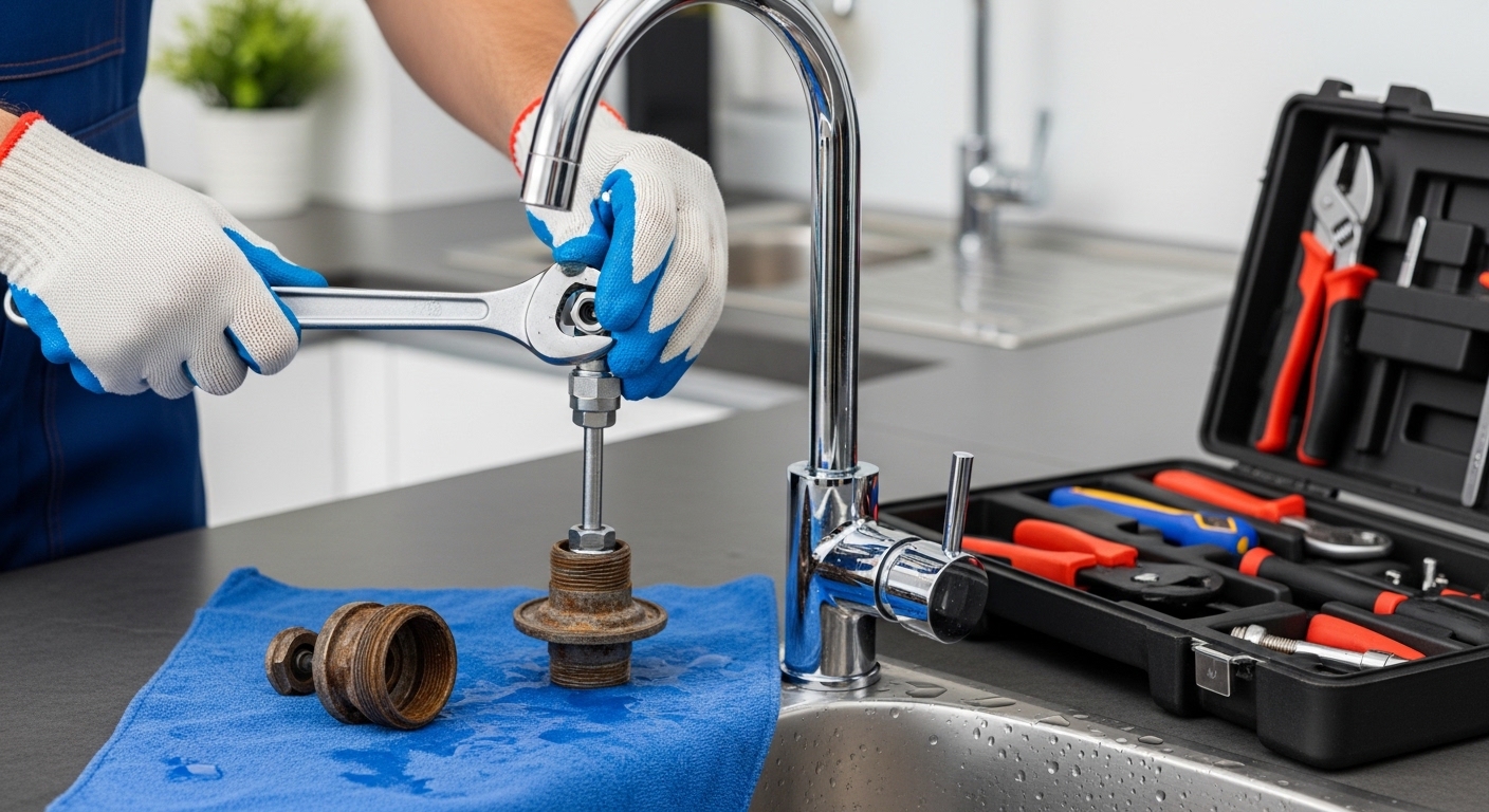 Faucet repair & replacement service