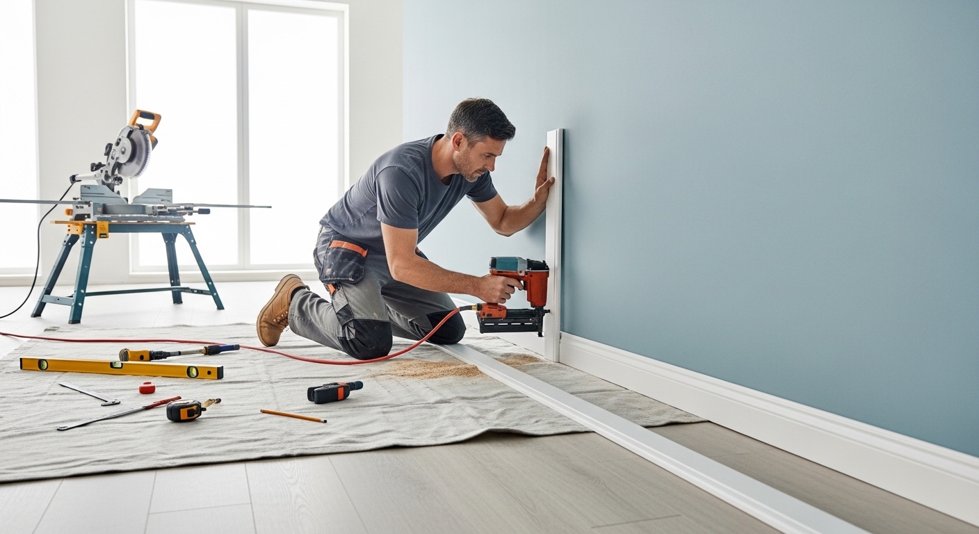 Baseboard installation service