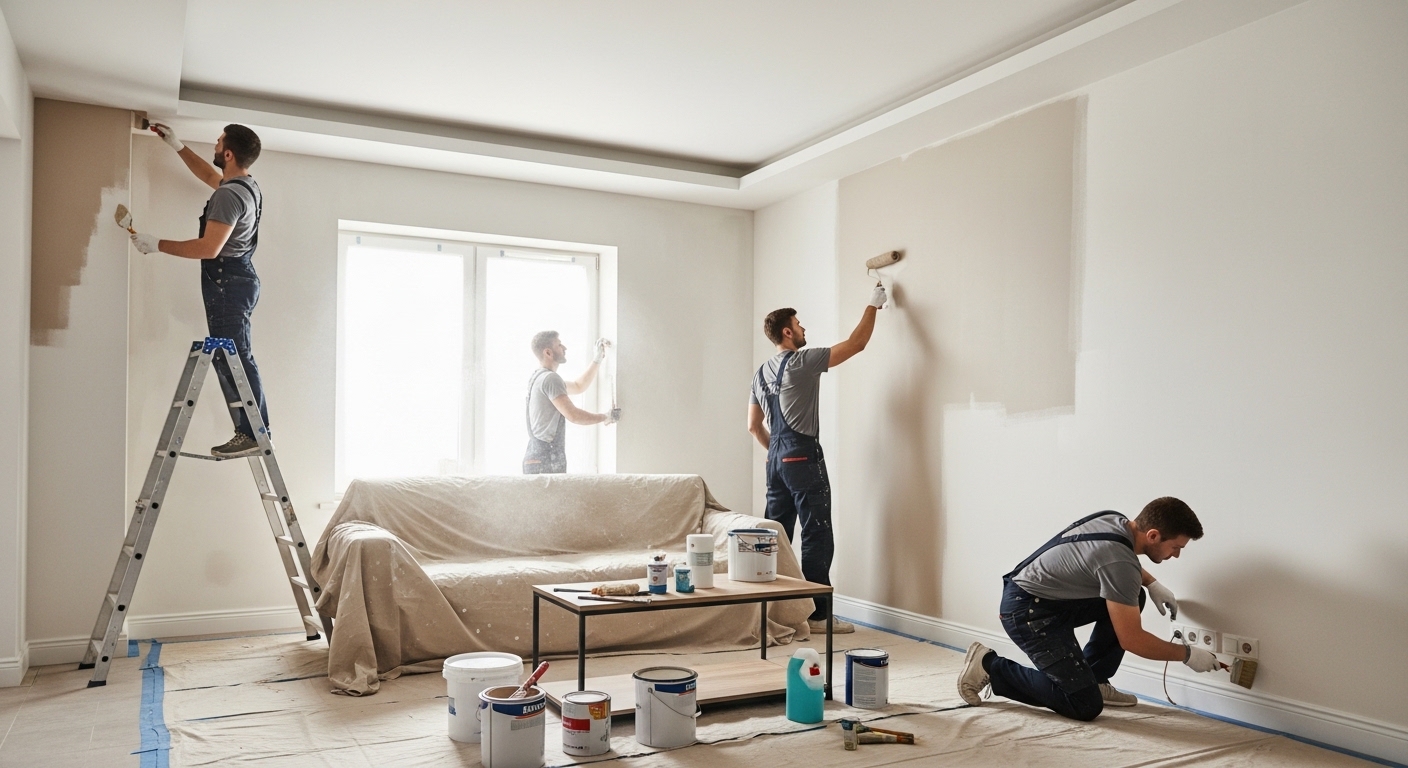 Interior painting service
